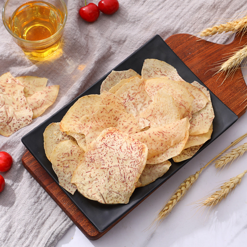 Taro Chips Sea Salty Black Peper Flavor